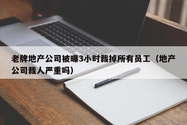 老牌地产公司被曝3小时裁掉所有员工（地产公司裁人严重吗）