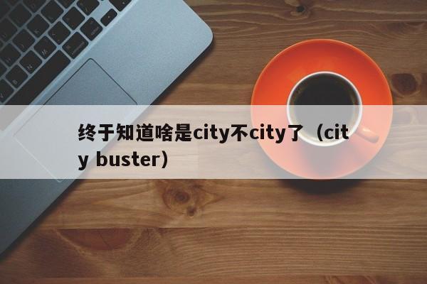 终于知道啥是city不city了（city buster）