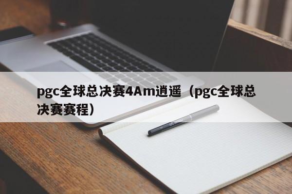 pgc全球总决赛4Am逍遥（pgc全球总决赛赛程）