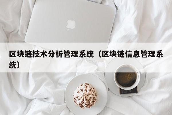 区块链技术分析管理系统（区块链信息管理系统）