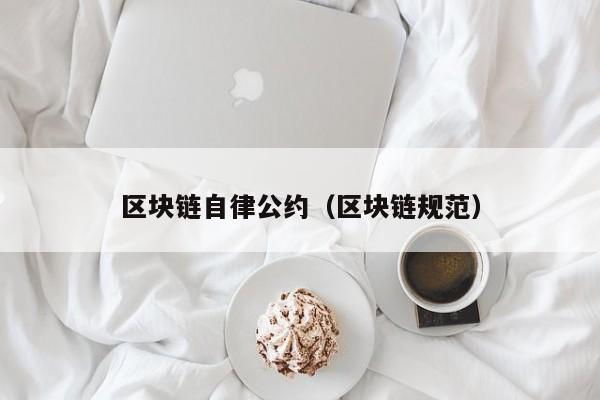 区块链自律公约（区块链规范）