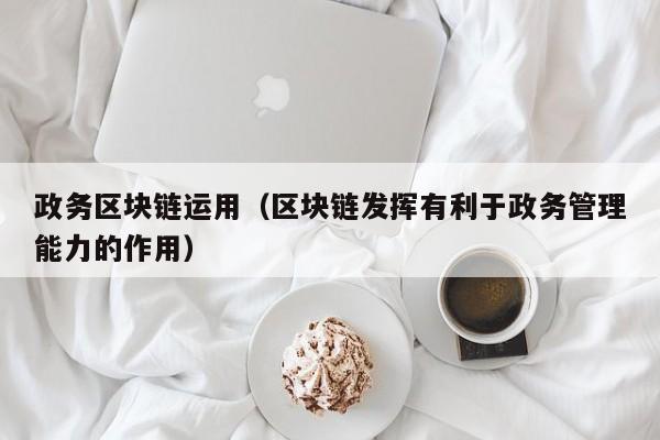 政务区块链运用（区块链发挥有利于政务管理能力的作用）