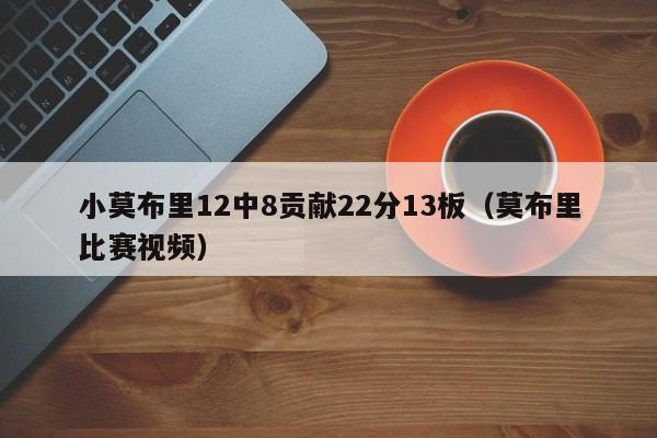 小莫布里12中8贡献22分13板（莫布里比赛视频）