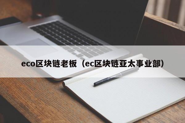 eco区块链老板(ec区块链亚太事业部)